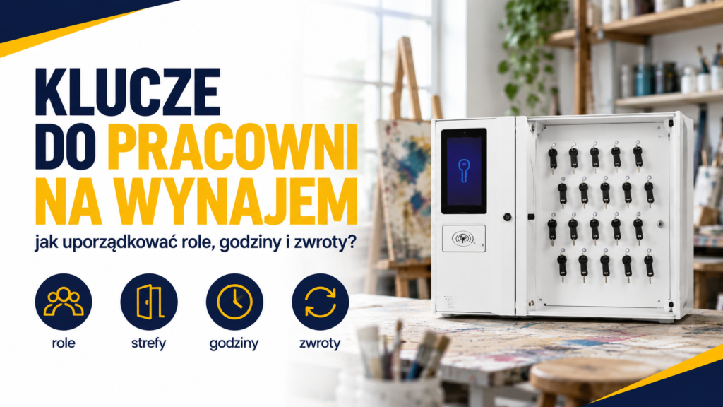 Klucze do wynajmowanej pracowni – jak zorganizować dostęp instruktorów, najemców i obsługi technicznej?