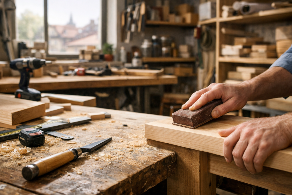 Pracownia stolarska w Krakowie – usługa wykonawcza, makerspace czy własny warsztat?